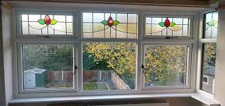 Leadlight Windows Repaired Red
