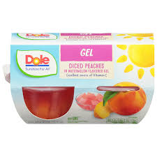 save on dole fruit cups peaches in