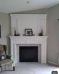 Corner Fireplace Ceiling Height Varies