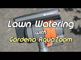 How To Use Gardena Aquazoom Oscillating