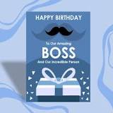 How can I wish happy birthday to my boss?