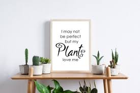 Buy Plant Quote Printable Plant Wall