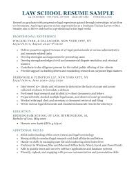 Our internship resume template for word demonstrates how you might format your resume. Law School Resume Sample Writing Tips