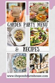 The Best Menu For A Garden Party