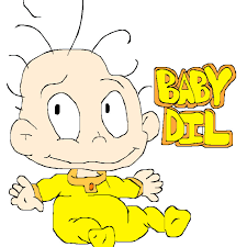 rugrats baby dil by sonicandknucklesftw