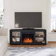 4 shelf a fireplace tv stand