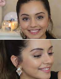 easy natural makeup look with a step by