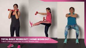 hiit home workout 7 cardio exercises