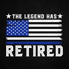 retired police officer legend