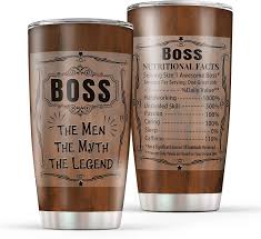 boss gifts for men boss travel mug boss