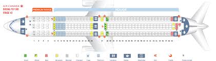 Seat Map Boeing 767 300 Air Canada Best Seats In Plane