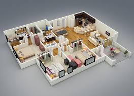 20 Splendid House Plans In 3d Pinoy