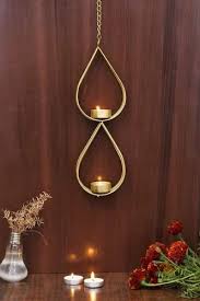 Iron Metal Candle Holder Wall Sconce