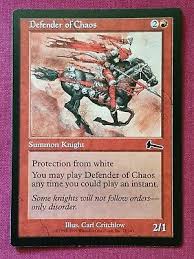 legacy defender of chaos red card mtg
