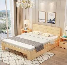 China Bed Wood Storage Bed