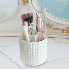 makeup brush holder transpa lid