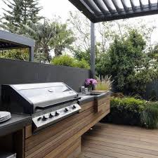 Outdoor Kitchen Design Built In Grill