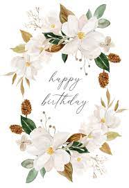 Check spelling or type a new query. Magnolia Blooms Birthday Card Greetings Island