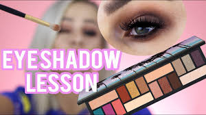 easy eyeshadow application lesson