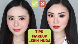10 tips makeup keliatan lebih muda