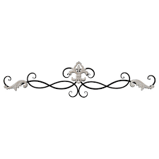 Highst 84cm Fleur De Lis Wall Decor