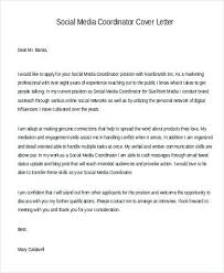 Sample Social Media Cover Letter Ideas Collection Sample Cover