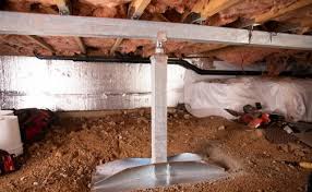 crawl space structural support jacks