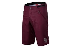 Troy Lee Designs Skyline Mtb Shorts With Liner Solid Sangria Red