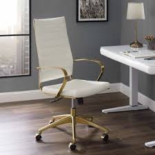 The best office chairs for your home. Wayfair White Gold Office Chairs Desks You Ll Love In 2021