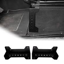 black steel seat box corner carpet mat