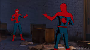 Spiderman is a classic superhero that will always have a special place in our hearts. 3 Spiderman Meme Pointing Novocom Top