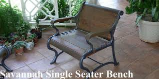 Savannah Garden Bench Single Seater