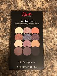 sleek makeup i divine mineral eyeshadow