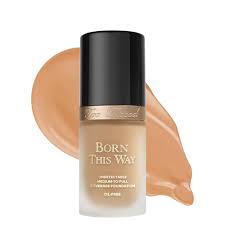 too faced born this way absolute perfection foundation warm beige 1 oz bottle