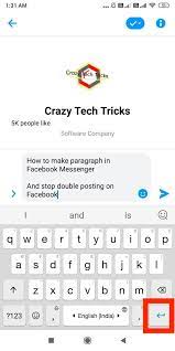It enables developers and app users to access the functionality of. How To Make A New Paragraph On Facebook Status Comments And Messenger Crazy Tech Tricks