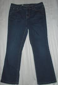 Womens Mossimo Dark Denim Stretch Curvy Bootcut Jeans Size