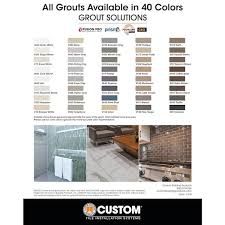 grout solutions color sle kit