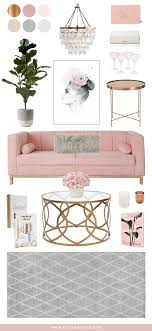 blush copper grey home decor flip