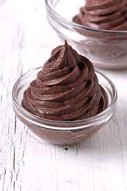 chocolate ercream frosting without