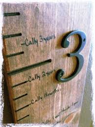 Handcrafted Wooden Routed Growth Chart Kids Wood Projects