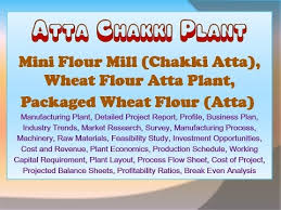 Atta Chakki Plant Mini Flour Mill Chakki Atta Wheat Flour Atta Plant