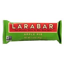 larabar fruit nut food bar apple pie 1 6 oz packet