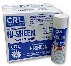 Hi Sheen Glass Cleaner Aerosol