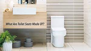 what are toilet seats made of the