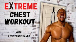 extreme chest workout with resistance