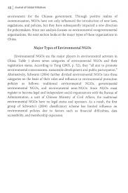 the role of environmental ngos in chinese public policy 