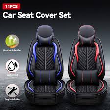 Car Seat Covers Top Pu Leather Front