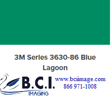 3m Scotchcal Translucent Graphic Film 3630 086 Blue Lagoon