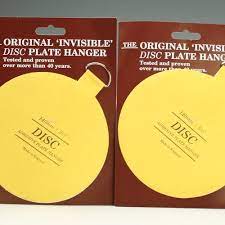 Plate Hangers Invisible Disc