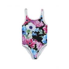 Mommy And Me One Piece Swimsuit Leaves Print Matching Swimwear Family Strappy Bathing Suit Bikini Outfits